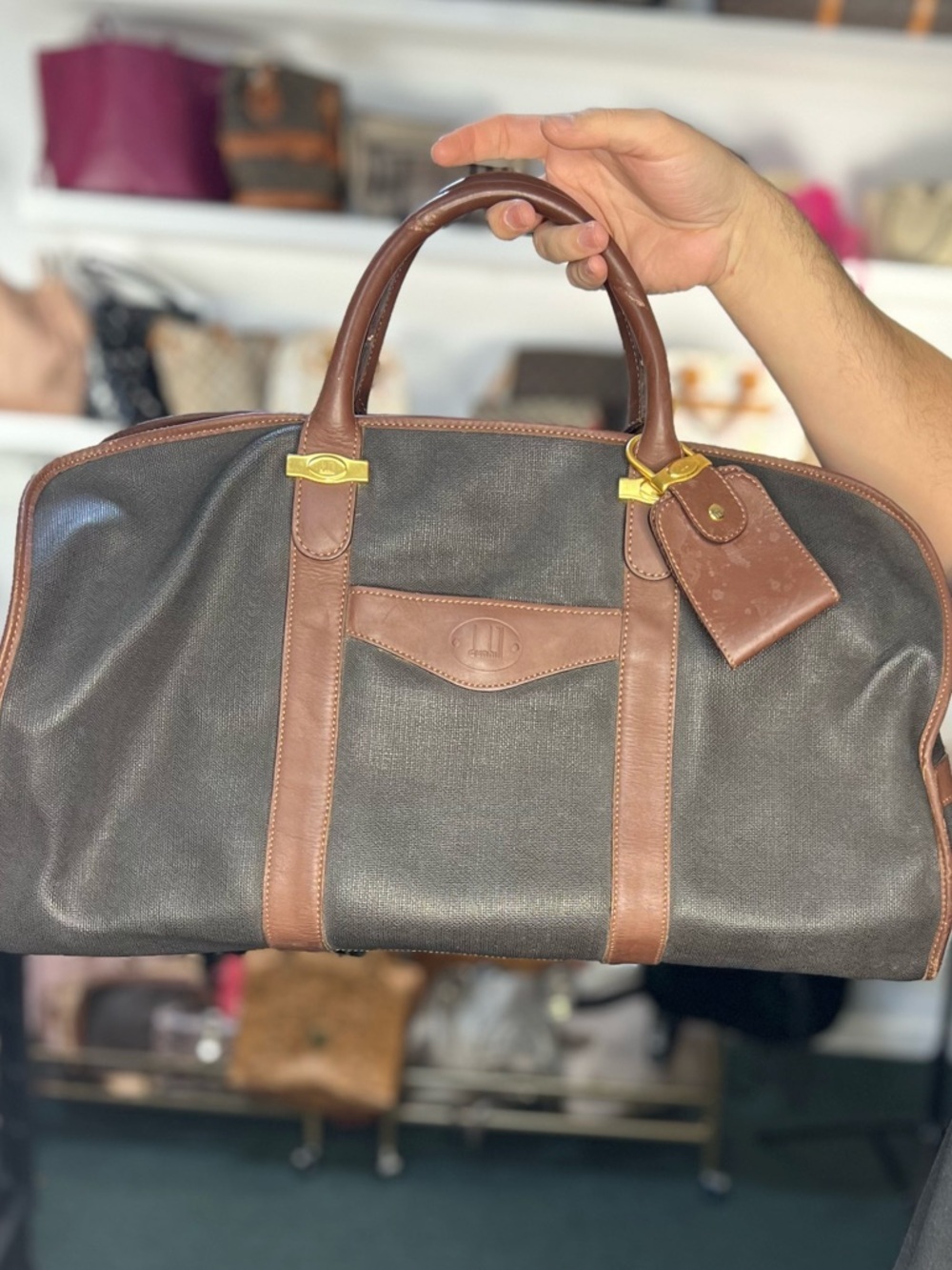 DUNHILL TRAVEL BAG 3000 RETAIL